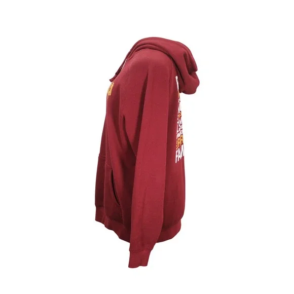 Street Parking Community Print Hoodie Unisex Size Large Fleece Gym Pullover - Picture 2 of 8